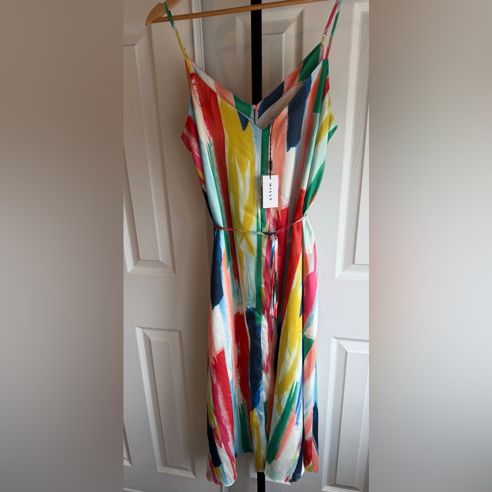 NWT Milly Becca Watercolor Brushstroke Dress
Women’s Size: M - Picture 5 of 10